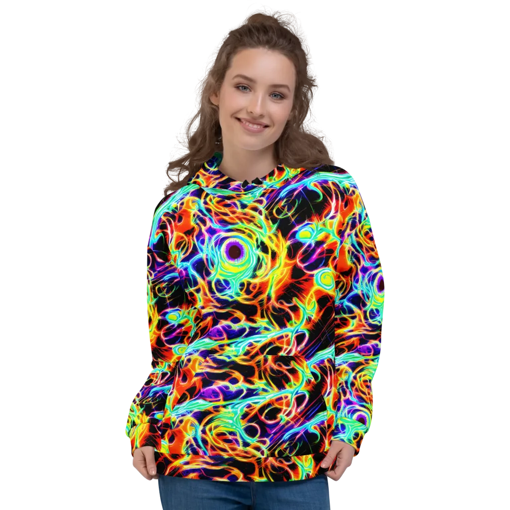 Nightflash on Hoodie — Front