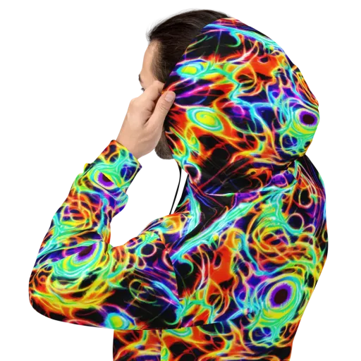 Nightflash on a Hoodie