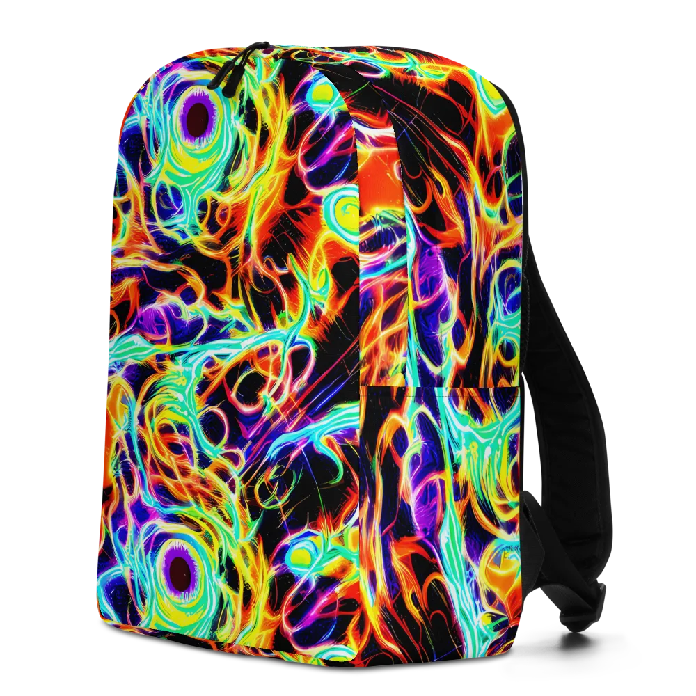 Nightflash on Minimalist Backpack — Left