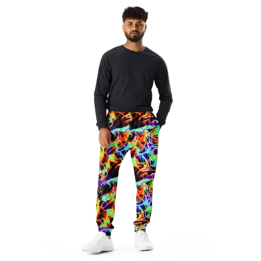 Nightflash on a Men's Joggers