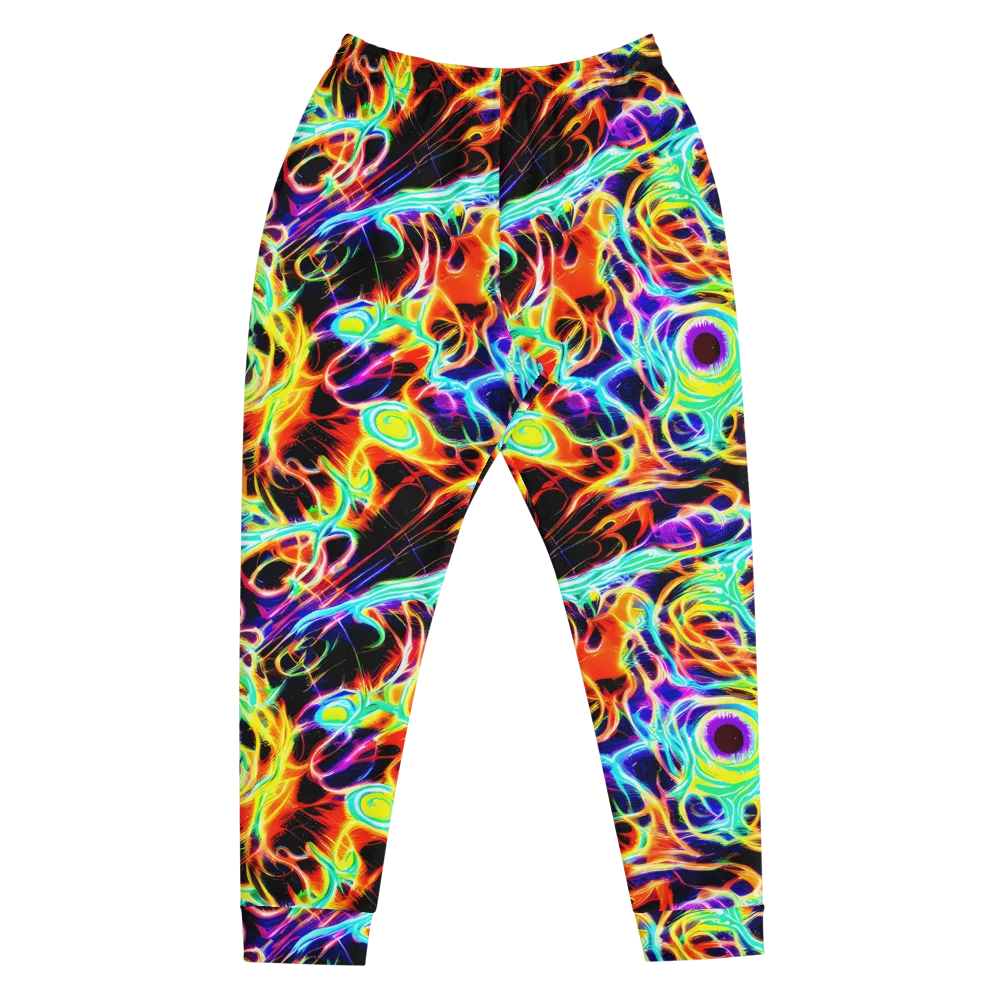Nightflash on Men's Joggers — Front