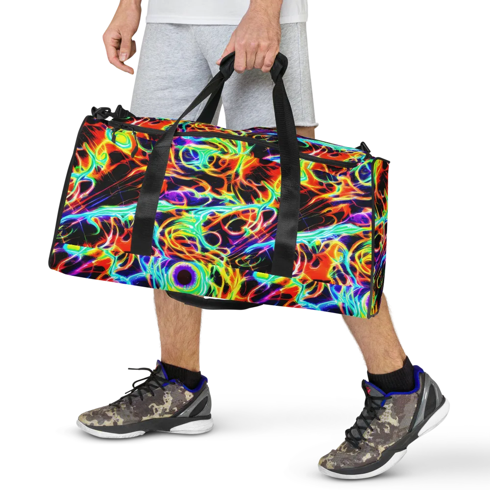 Nightflash on Duffle Bag — Front