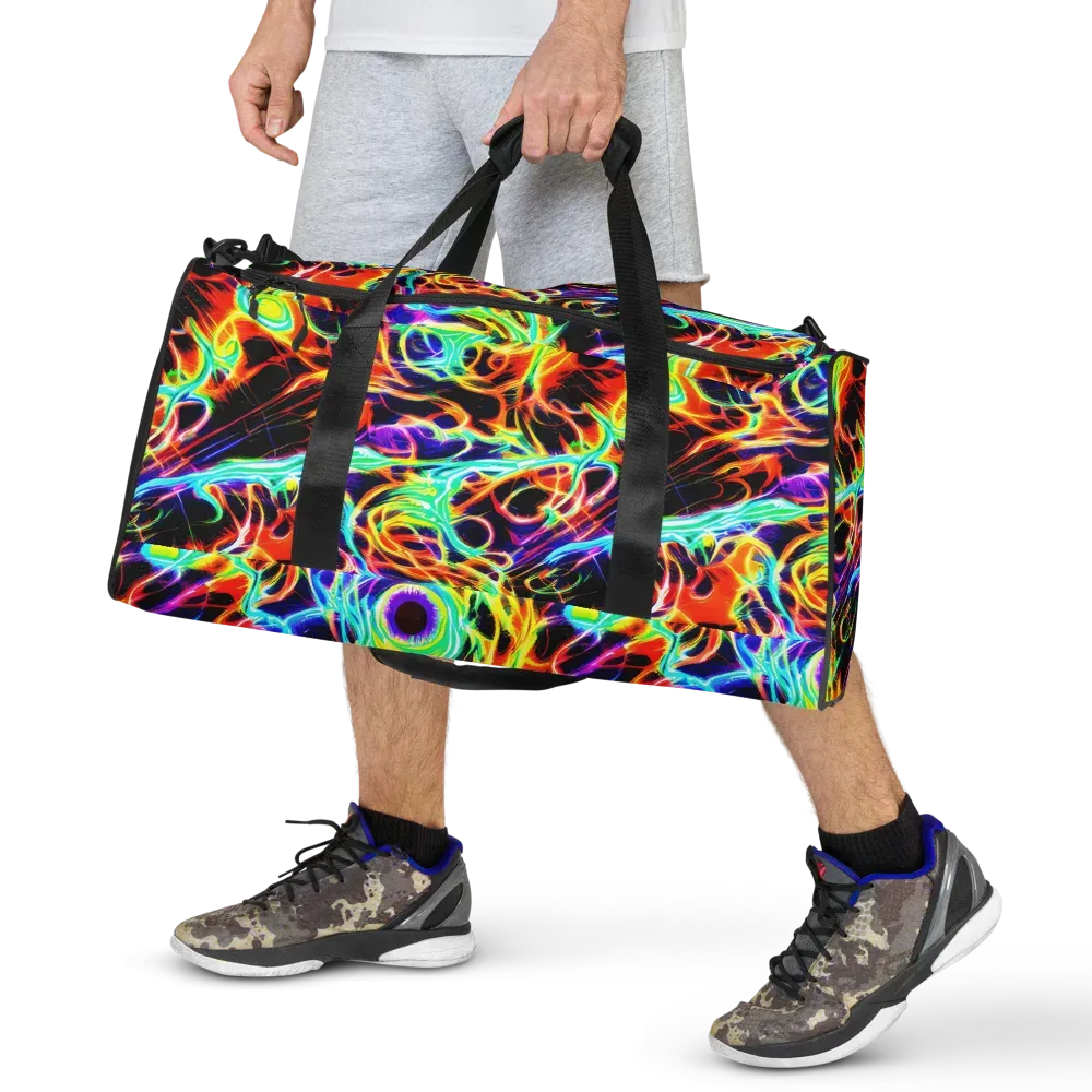 Nightflash on Duffle Bag — Front