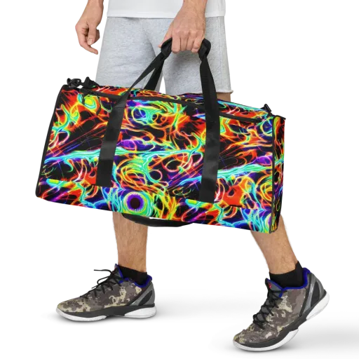 Nightflash on a Duffle Bag