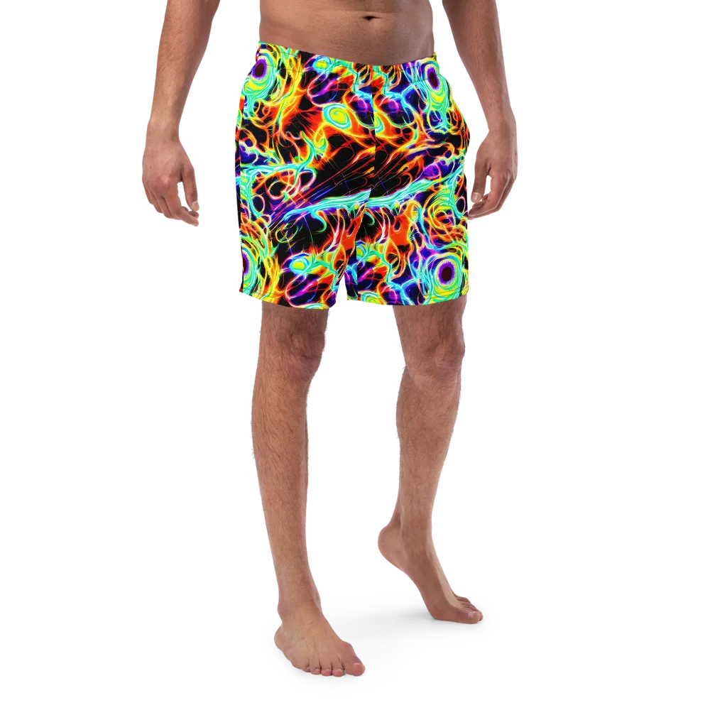 Nightflash on Swim Trunks — Front