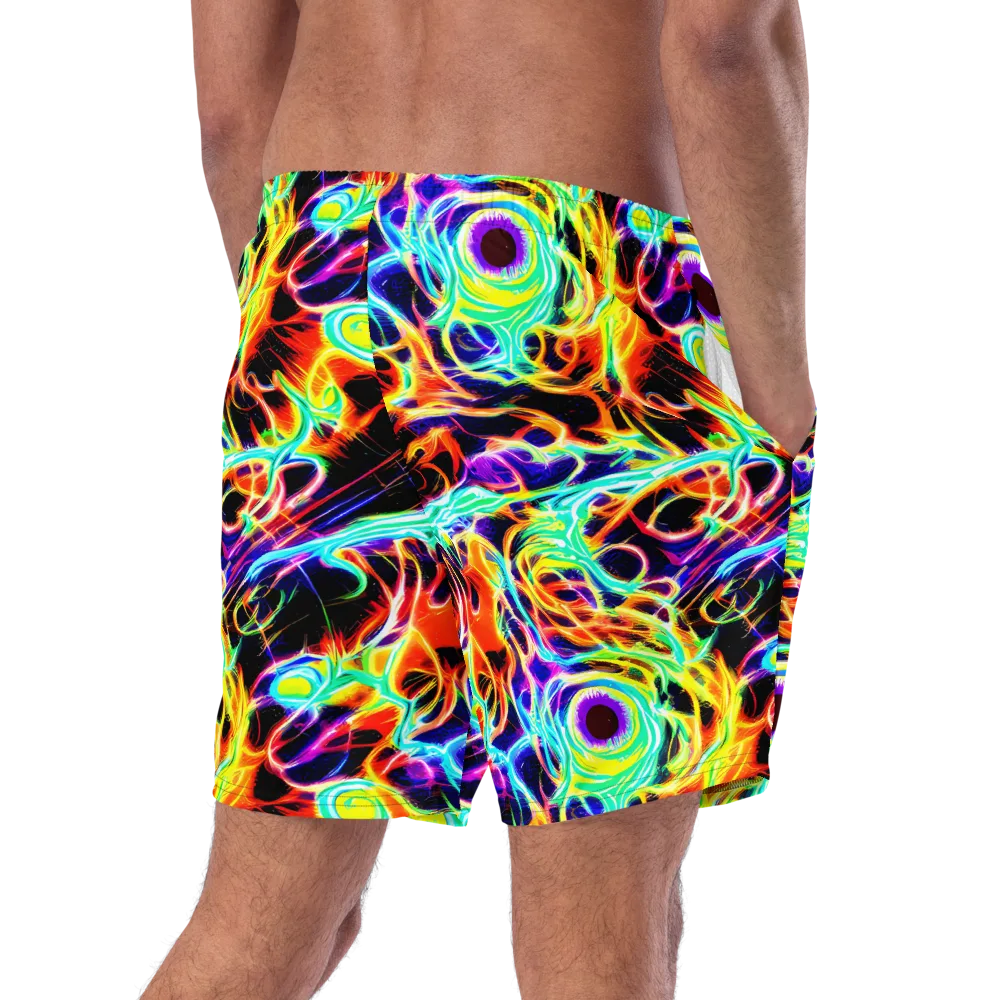 Nightflash on Swim Trunks — Right Back
