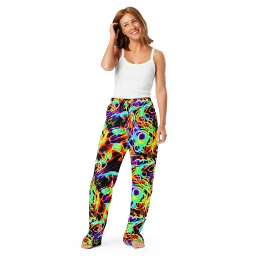Nightflash on a Women's Pajama Pants