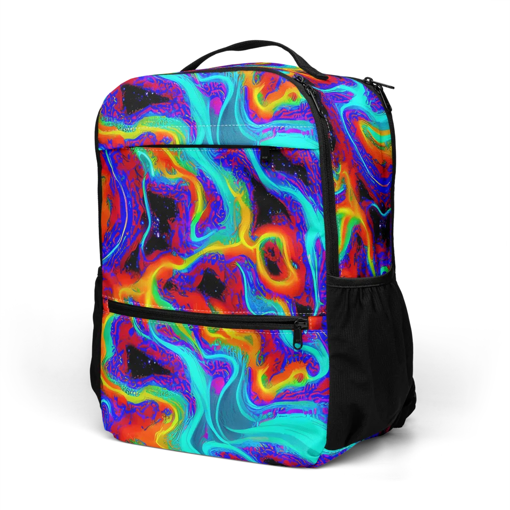 Sonic Waters on Utility Backpack — Left Front