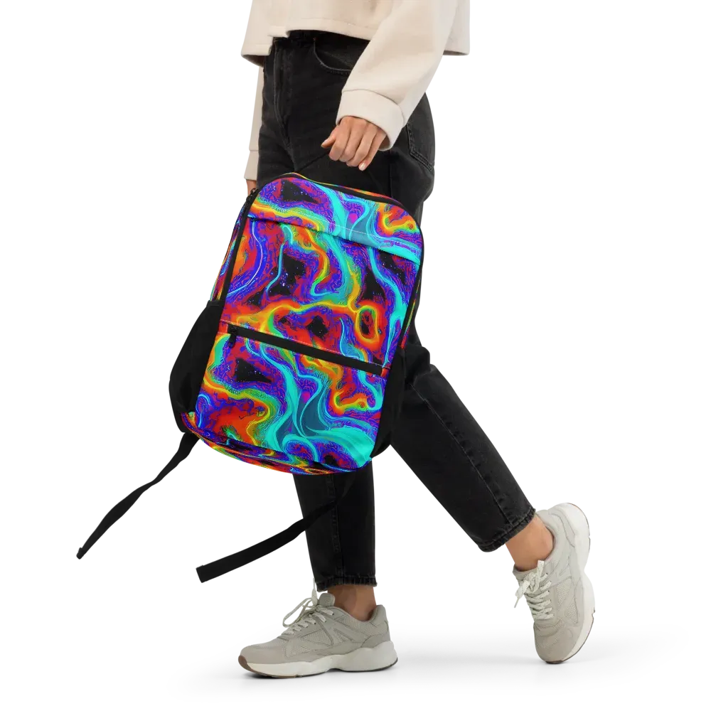 Sonic Waters on Utility Backpack — Front