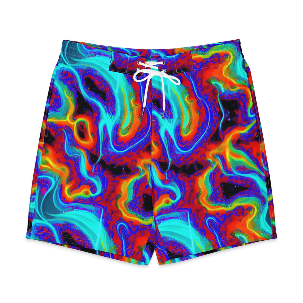 Sonic Waters on Men's Board Shorts — Front