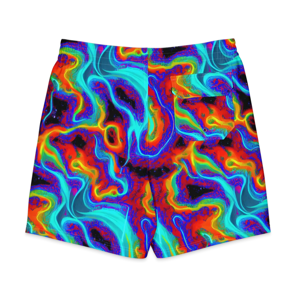 Sonic Waters on Men's Board Shorts — Back