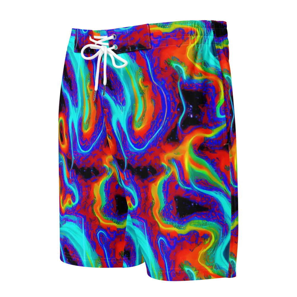 Sonic Waters on Men's Board Shorts — Front