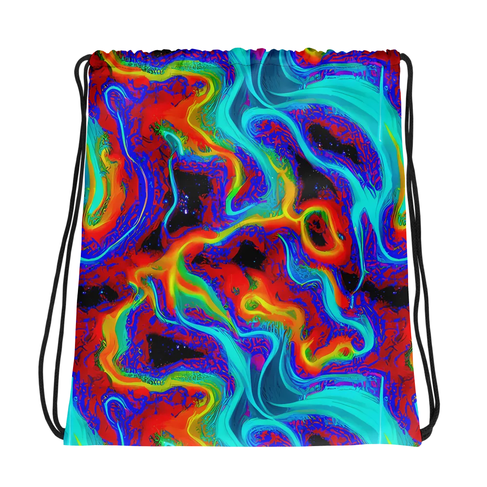 Sonic Waters on Drawstring Bag — Photo