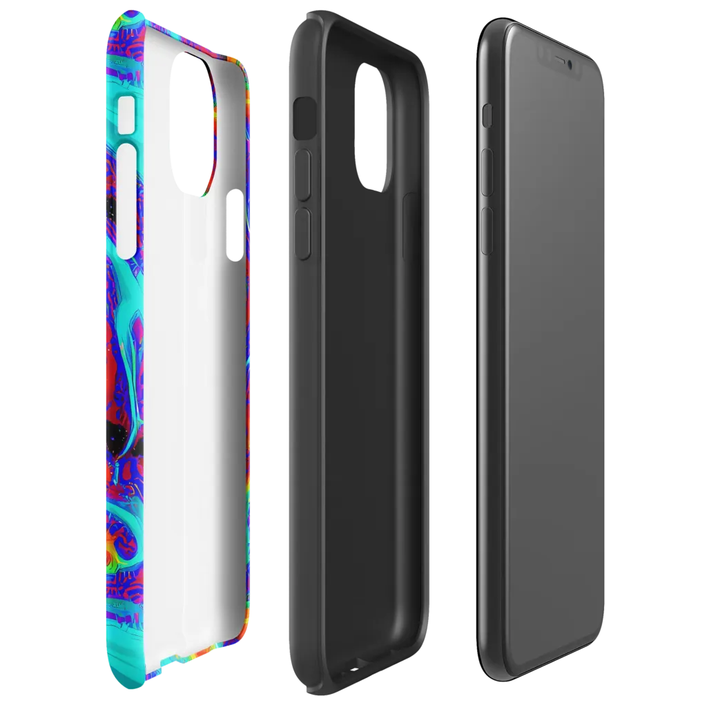 Sonic Waters on Tough Case for iPhone® — Right