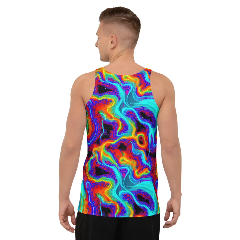 Sonic Waters on Men's Tank Top — Back
