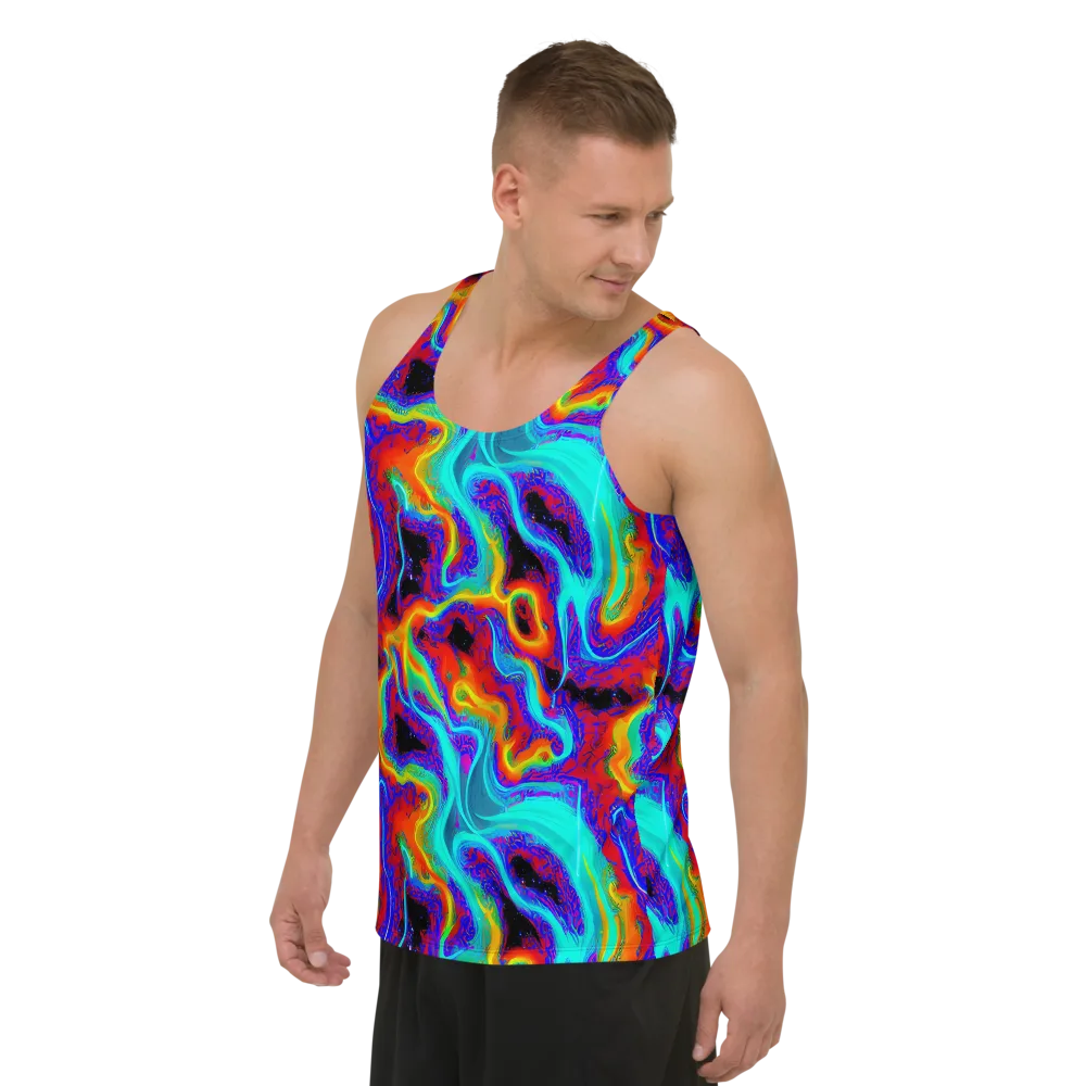 Sonic Waters on Men's Tank Top — Left Front