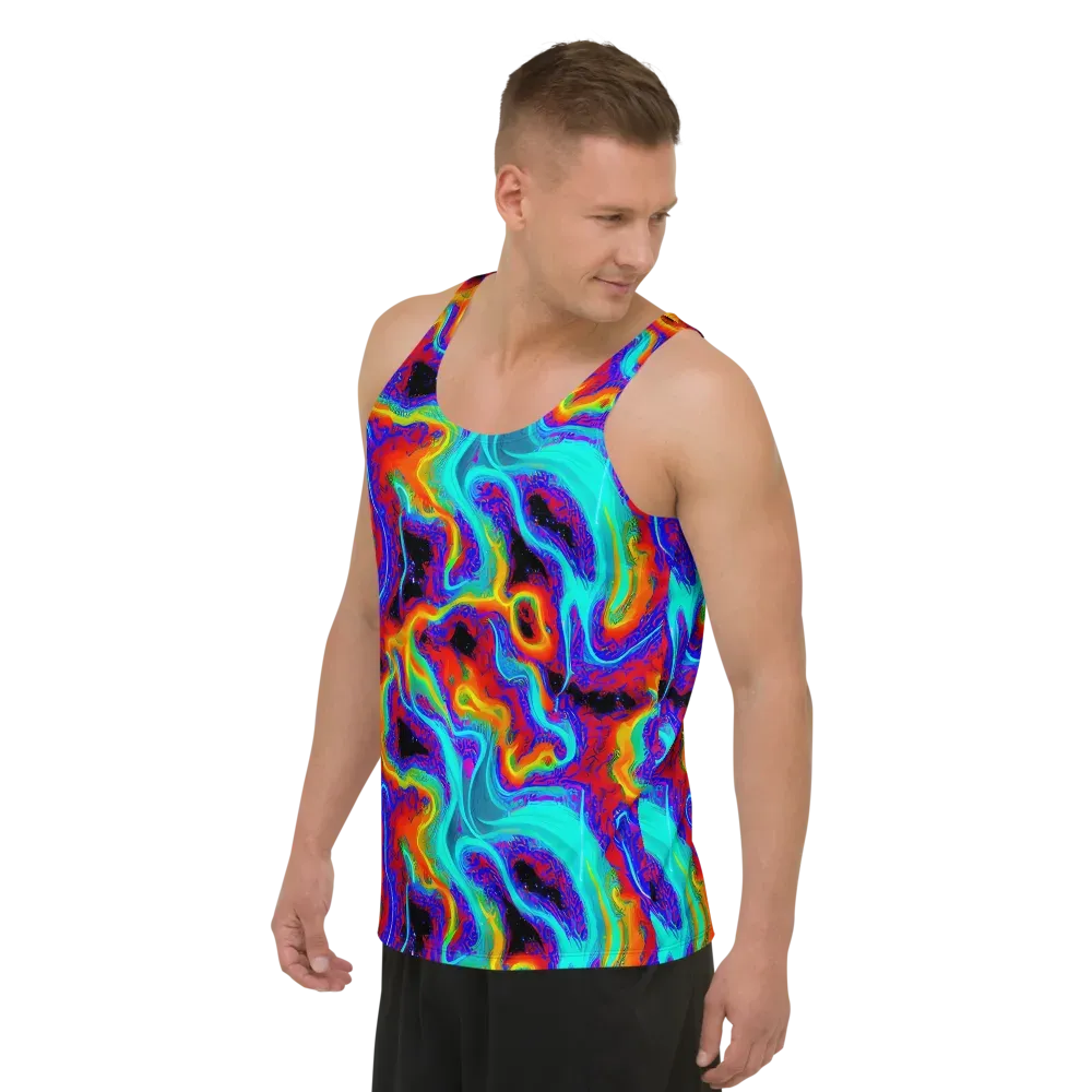 Sonic Waters on Men's Tank Top — Left Front