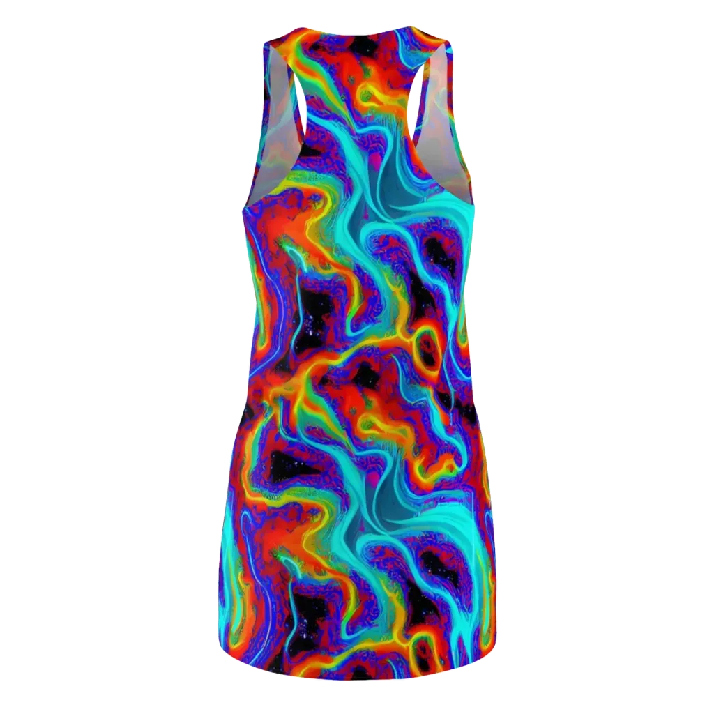 Sonic Waters on Racerback Dress — Back