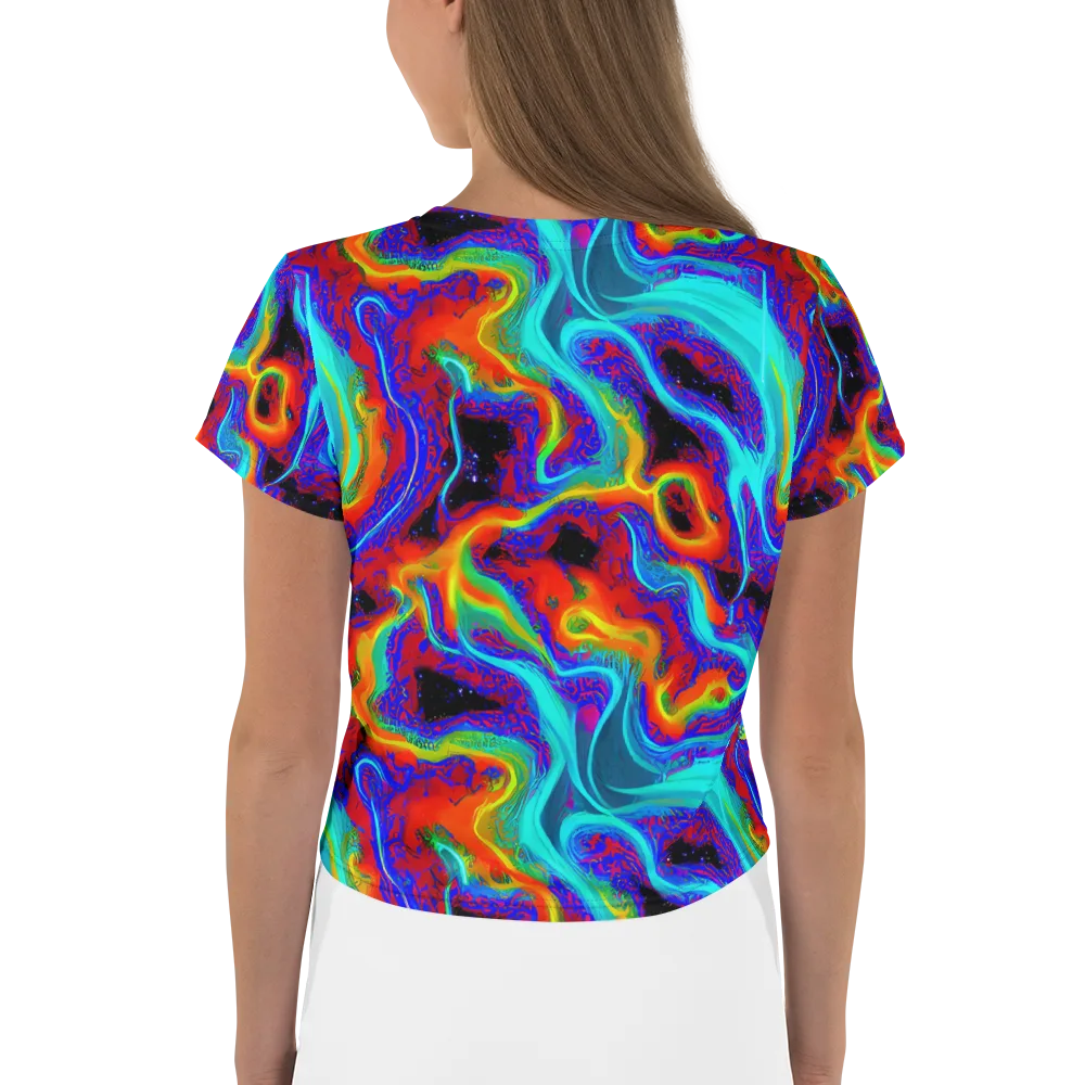 Sonic Waters on Crop Tee — Back