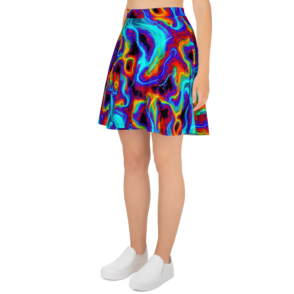 Sonic Waters on Skater Skirt — Left