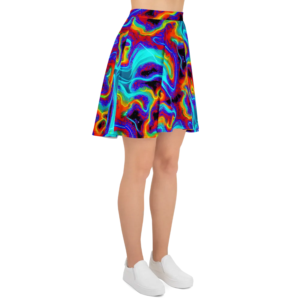 Sonic Waters on Skater Skirt — Right