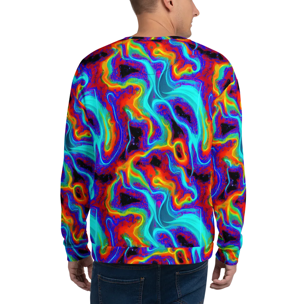 Sonic Waters on Sweatshirt — Back