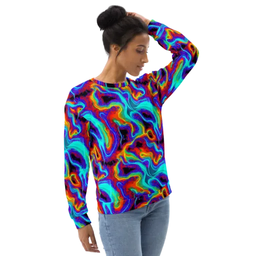 Sonic Waters on a Sweatshirt