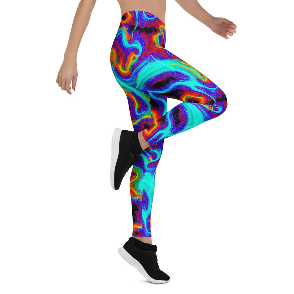 Sonic Waters on Leggings — Right