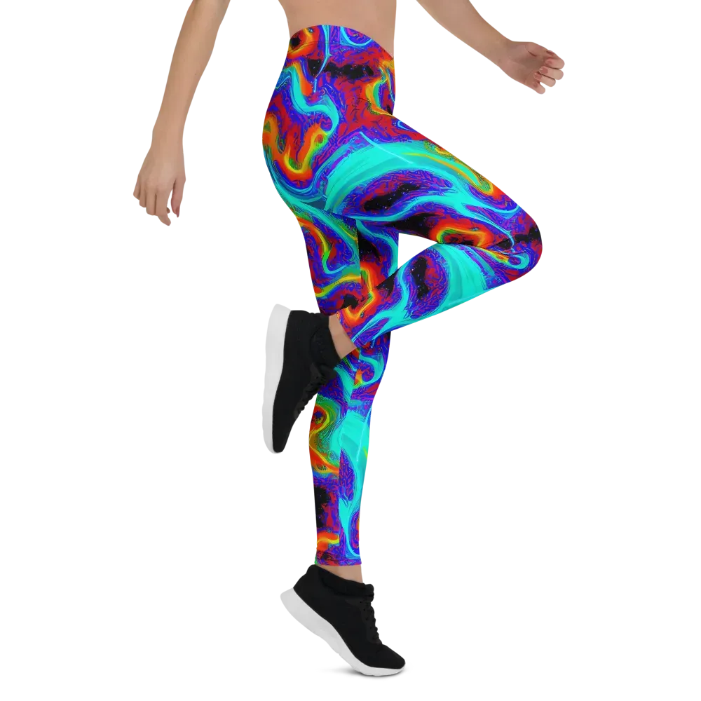 Sonic Waters on Leggings — Right