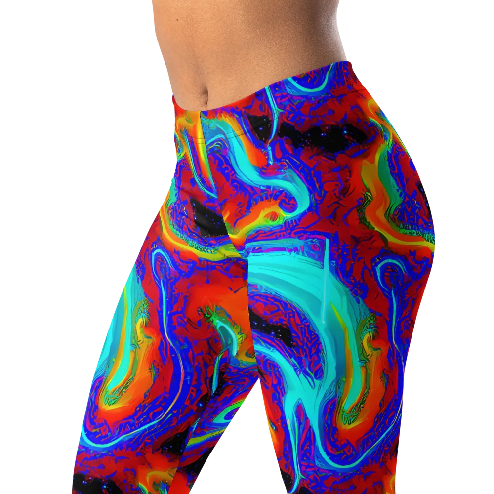 Sonic Waters on Leggings — Left Front