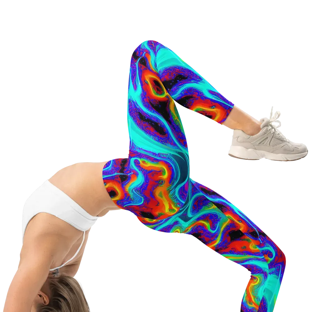 Sonic Waters on Leggings — Right