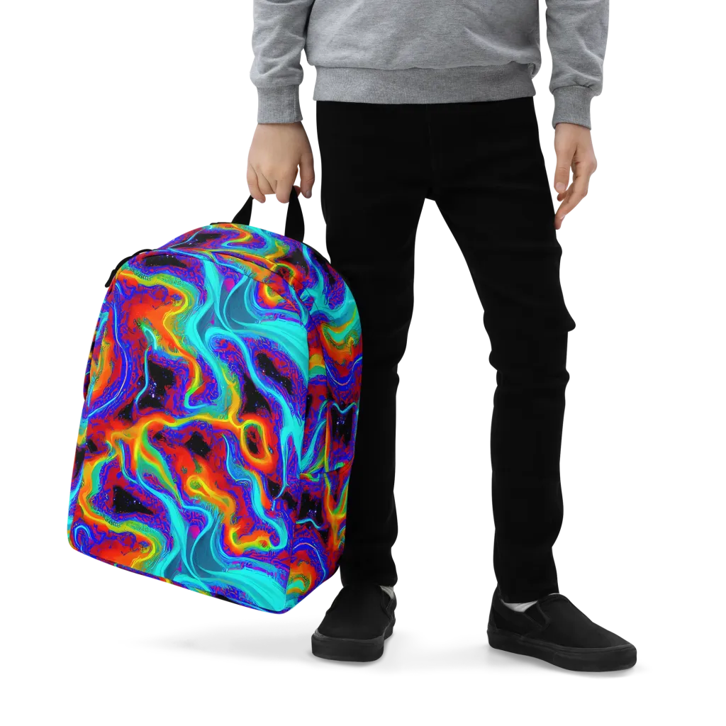 Sonic Waters on Minimalist Backpack — Zoomed-in