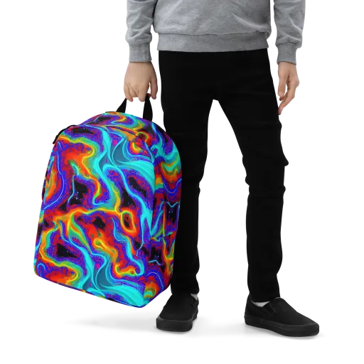 Sonic Waters on a Minimalist Backpack