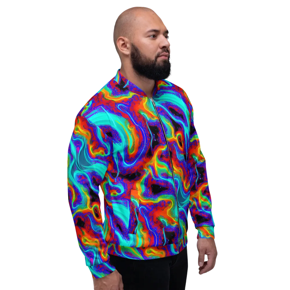 Sonic Waters on Bomber Jacket — Right