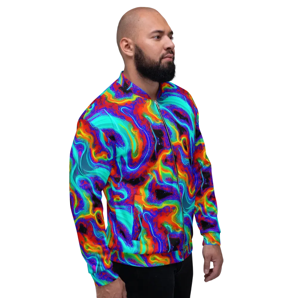 Sonic Waters on Bomber Jacket — Right