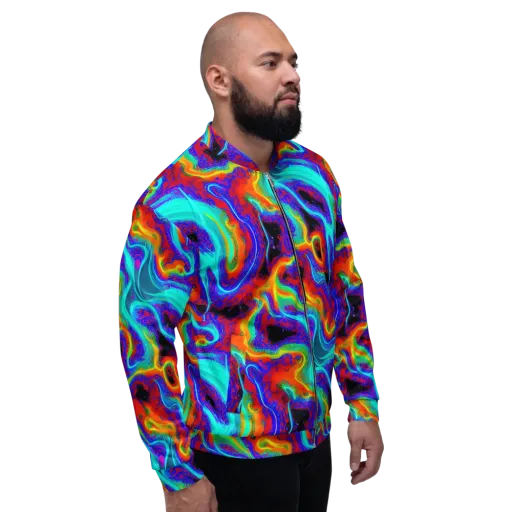 Sonic Waters on a Bomber Jacket