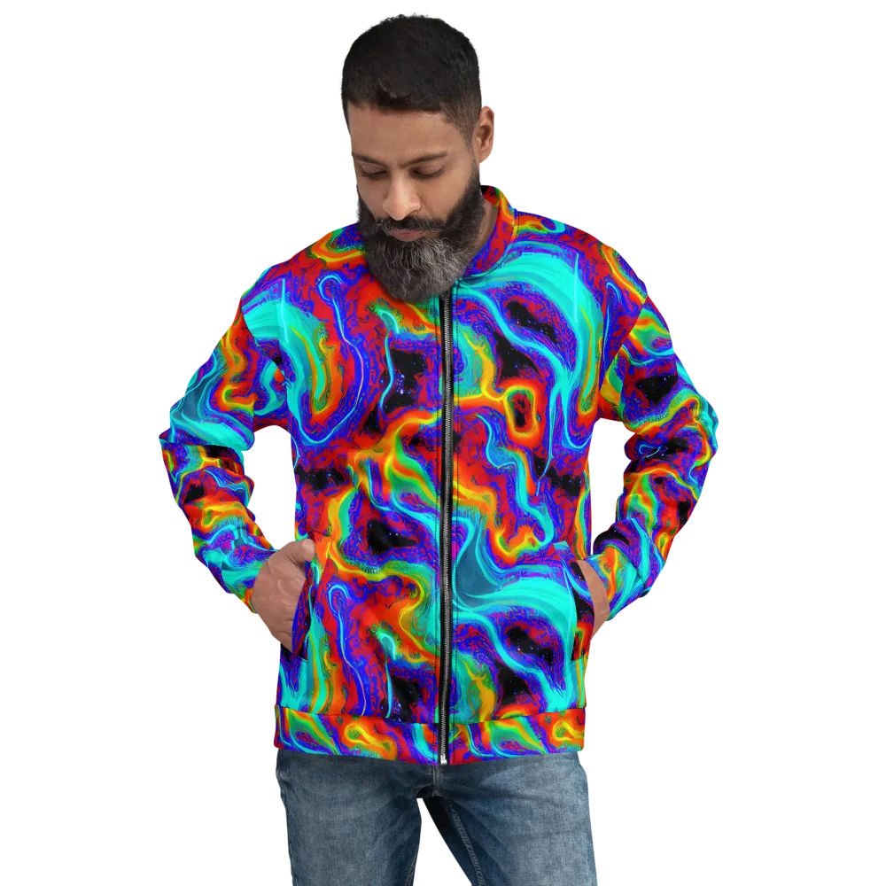 Sonic Waters on Bomber Jacket — Front