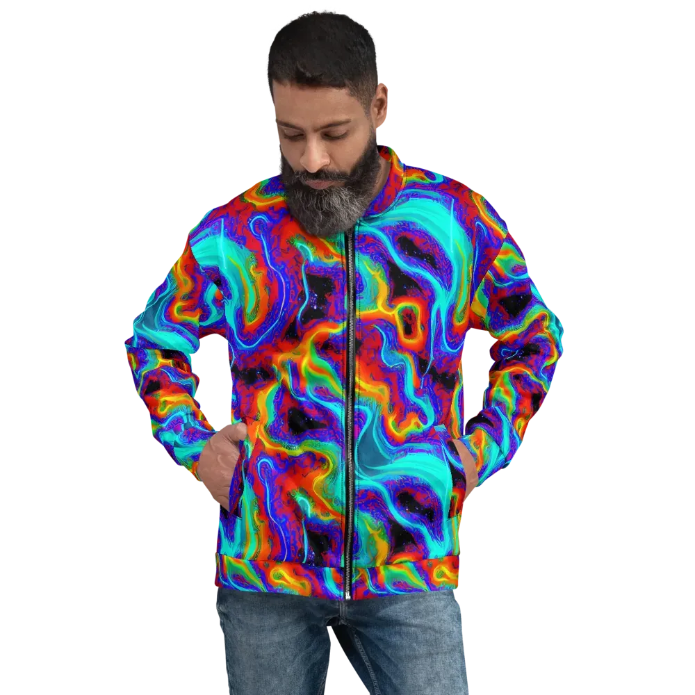 Sonic Waters on Bomber Jacket — Front