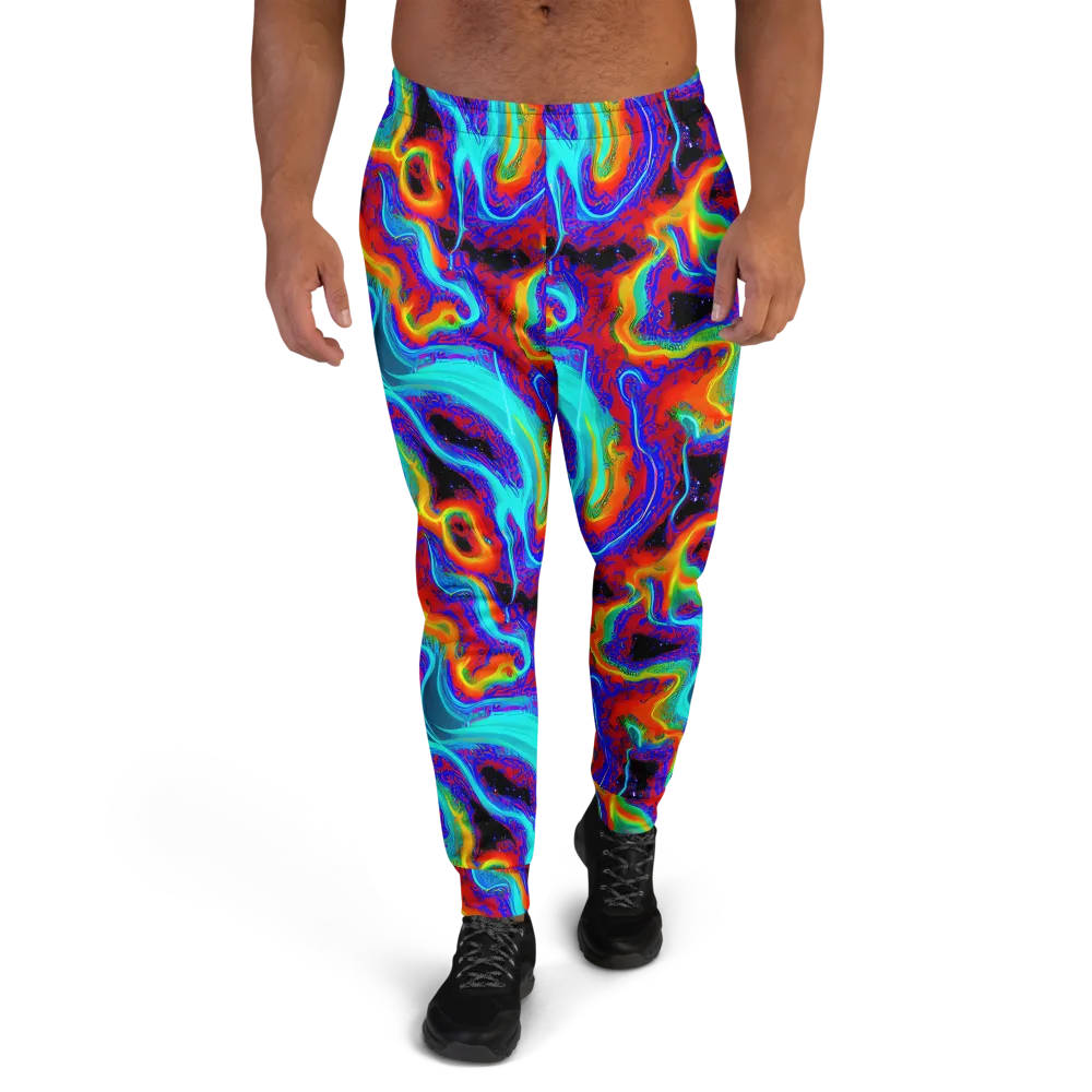 Sonic Waters on Men's Joggers — Front