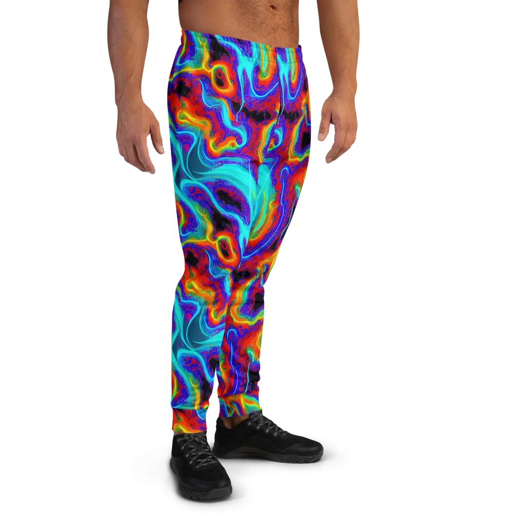 Sonic Waters on Men's Joggers — Right