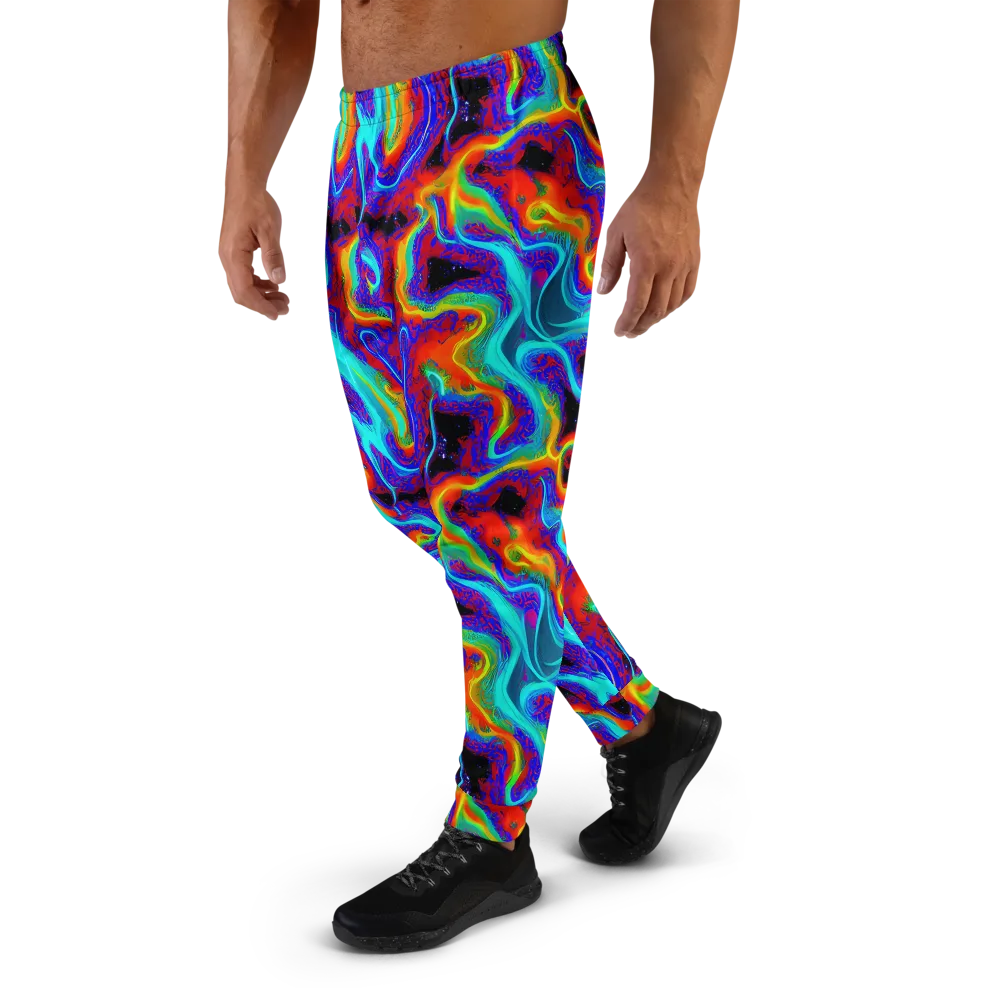 Sonic Waters on Men's Joggers — Left
