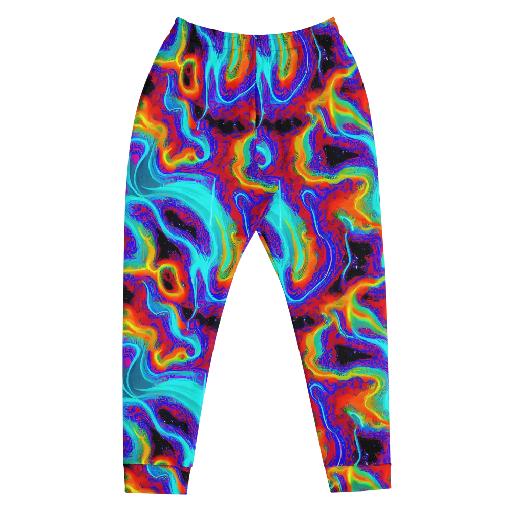 Sonic Waters on Men's Joggers — Front