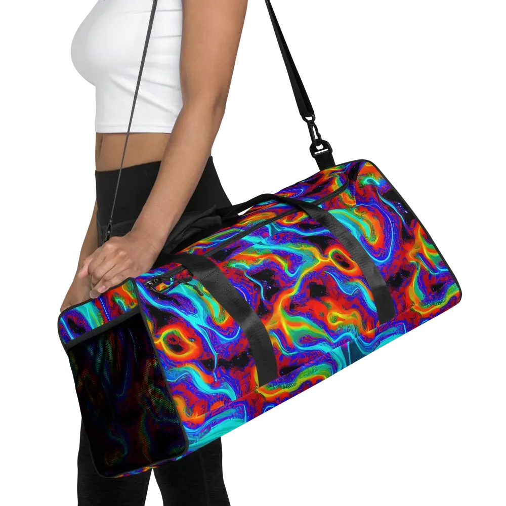 Sonic Waters on Duffle Bag — Front