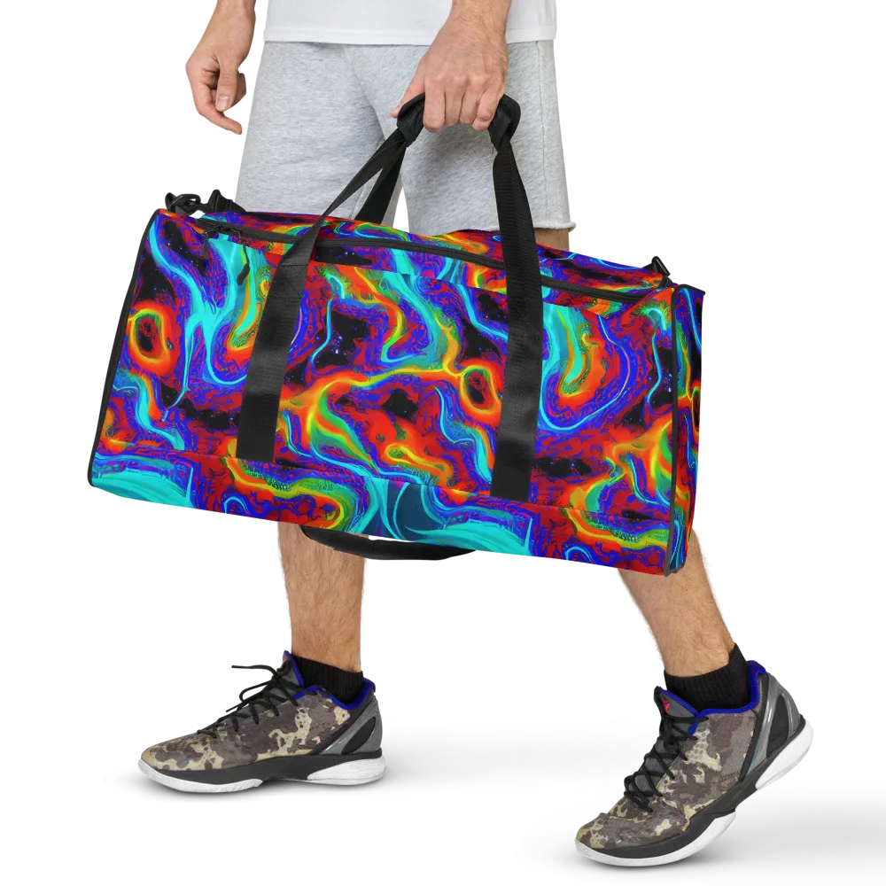 Sonic Waters on Duffle Bag — Front