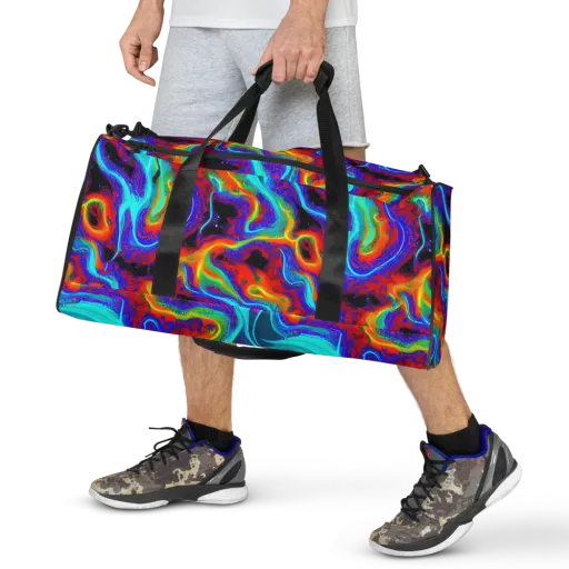 Sonic Waters on a Duffle Bag