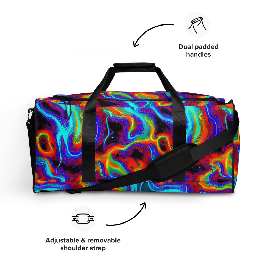 Sonic Waters on Duffle Bag — Front