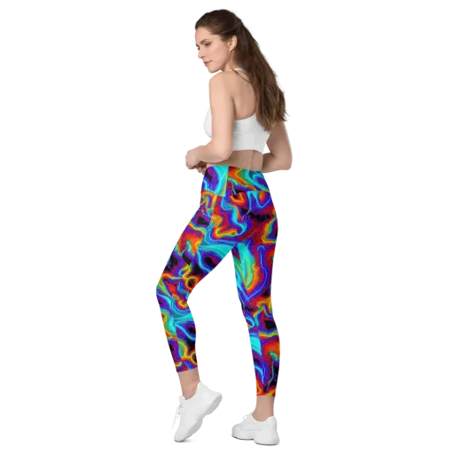 Sonic Waters on a Leggings with Pockets