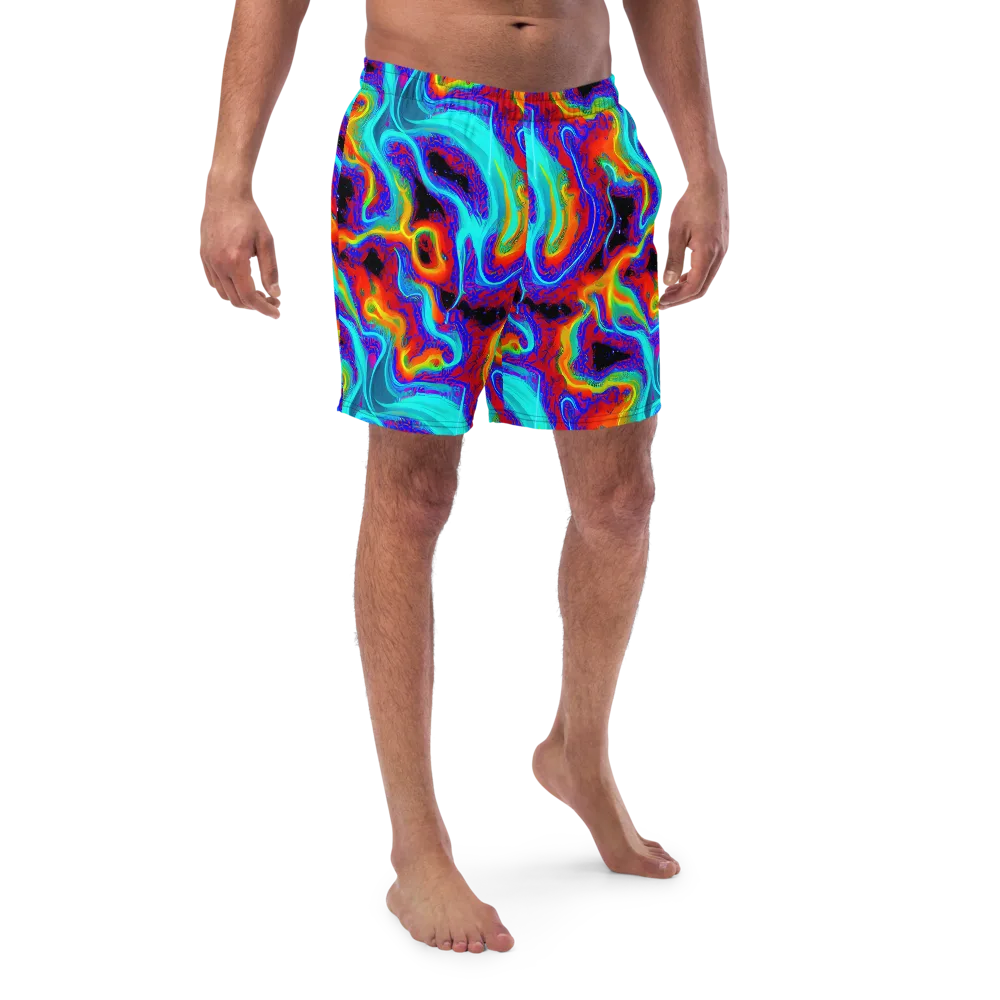 Sonic Waters on Swim Trunks — Front