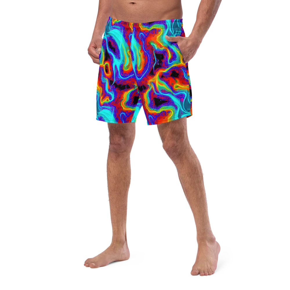 Sonic Waters on Swim Trunks — Left Front