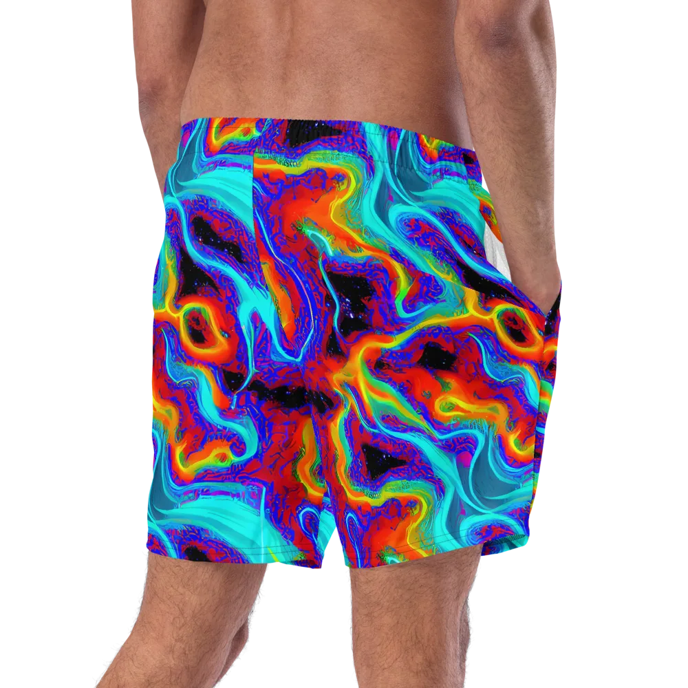 Sonic Waters on Swim Trunks — Right Back